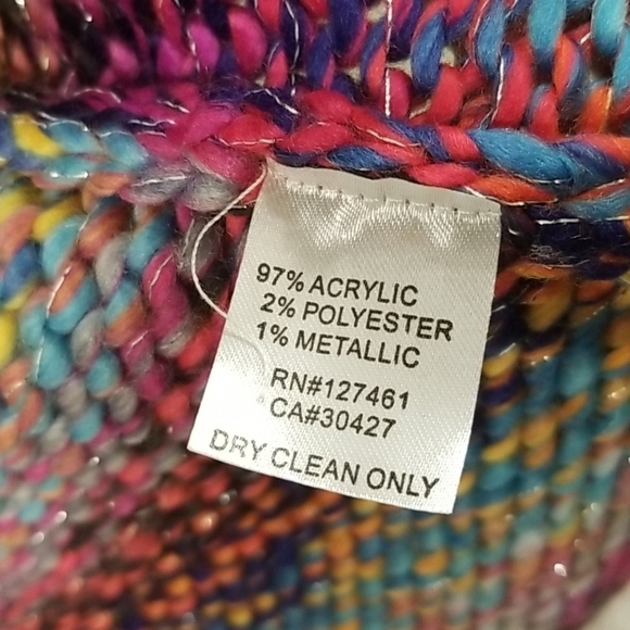 💕WILDFOX💕 Aspen Cardigan ~ Multi Colored Rainbow - Picture 15 of 16